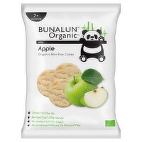 Bunalun Organic Kids Apple Organic Mini Rice Cakes 7+ Months 40g