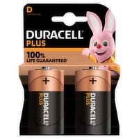 Duracell Plus D 2 Pack