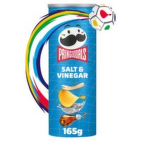 Pringles Salt & Vinegar Sharing Crisps 165g