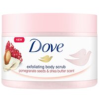 Dove  Body Scrub Pomegranate Seeds & Shea Butter 225 ml 