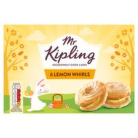 Mr Kipling Lemon Viennese Whirls Easter Cakes 6 pack