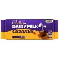 Cadbury Dairy Milk Caramel Chocolate Bar 180g