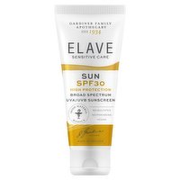 Elave Sensitive Care Sun SPF30 High Protection Broad Spectrum UVA/UVB Sunscreen 100ml