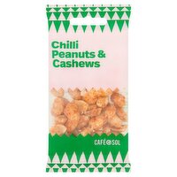 Café Sol Chilli Peanuts & Cashews 25g