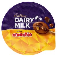 Cadbury Crunchie Pieces Chocolate Dessert 75g