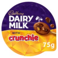 Cadbury  Crunchie Chocolate Dessert 75g