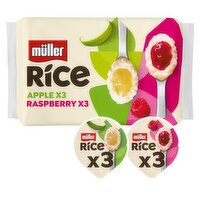 Muller Rice Apple & Raspberry Low Fat Desserts