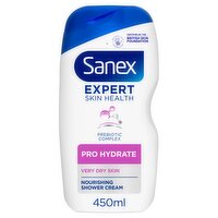 Sanex Expert Skin Health Pro Hydrate Shower Gel Body Wash 450ml