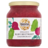 Biona Organic Ruby Beetroot Sauerkraut 350g