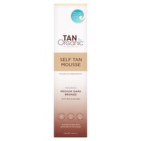 TanOrganic Self Tan Mousse Nourish Medium Dark Bronze 120ml