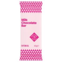 Café Sol Milk Chocolate Bar 40g