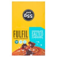 Fulfil Chocolate Salted Caramel Flavour Vitamin & Protein Bar 15 x 55g (825g)