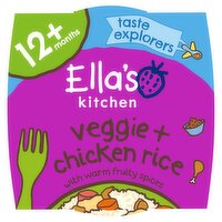 Ella's Kitchen Curry with Peas, Chicken + Rice 12+ Months 200g