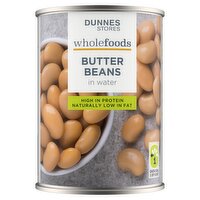 Dunnes Stores Wholefoods Butter Beans in Water 400g