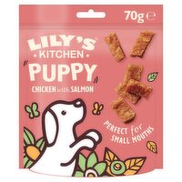 Lily's Kitchen Puppy Chicken Nibbles with Salmon Puppy Treats 70g