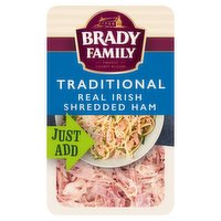 BRADY FAMILY Traditional Real Irish Shredded Ham 90g