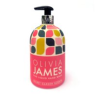 Olivia James Fine Liquid Hand Wash Secret Garden Scents 500ml