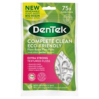 DenTek Complete Clean 75 Plant-Based Floss Picks