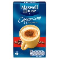 Maxwell House Cappuccino Instant Sachets x10
