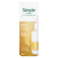 Simple Glow+ 10% Vitamins C + E + F Serum 30 ml