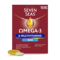 Seven Seas Omega-3 & Multivitamins Man