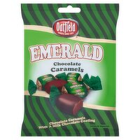 Oatfield Emerald Chocolate Caramels with a Milk Chocolate Coating 135g