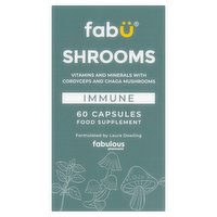Fabu Shrooms Immune 60 Capsules 50g