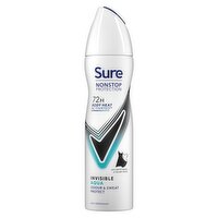 Sure Nonstop Protection Anti-Perspirant Aerosol Invisible Aqua 150 ml