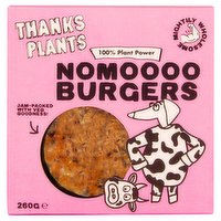 Thanks Plants Nomoooo Burgers 260g