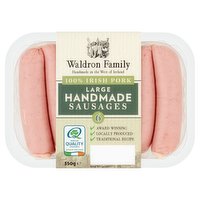 Waldron Family 6 Large Handmade Sausages 350g