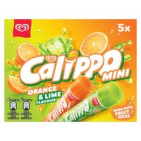Heartbrand Calippo Mini Ice Lollies Orange & Lemon-Lime 5x 80 ml 