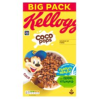 Kellogg's Coco Pops Chocolate Breakfast Cereal 650g