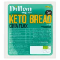 Dillon Organic Chia Flax Keto Bread 250g