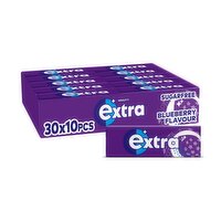 Extra Blueberry Sugar Free Chewing Gum x10 Pieces