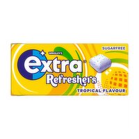 Extra Refreshers Tropical Sugar Free Chewing Gum x7 Pieces