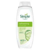 Simple Kind to Skin Shower Gel Refreshing 675 ml