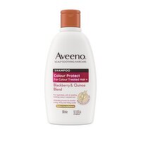 Aveeno Haircare Colour Protect+ Blackberry & Quinoa Blend Shampoo 300ml