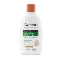Aveeno Haircare Volumising+ Fresh Greens Blend Shampoo 300ml