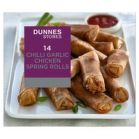 Dunnes Stores 14 Chilli Garlic Chicken Spring Rolls 280g