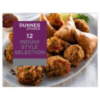 Dunnes Stores 12 Indian Style Selection 240g
