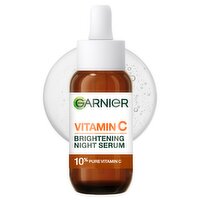 Garnier Targeted Anti Dark Spot Night Serum for Face, 10% Pure Vitamin C & Hyaluronic Acid, 30 ml
