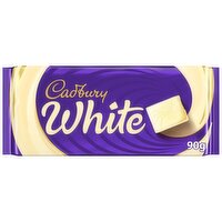 Cadbury White Chocolate Bar 90g