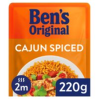 Bens Original Cajun Spiced Microwave Rice 220g
