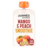 Dunnes Stores Mango & Peach Smoothie 6+ Months 120g