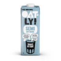 Oatly Oat Drink Semi 1L Long life