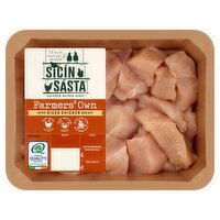 Sicín Sásta Farmers' Own Irish Diced Chicken Breast 380g