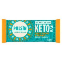 Pulsin Choc Fudge & Peanut Keto  Bar 50g