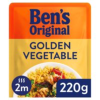 Bens Original Golden Vegetable Microwave Rice 220g