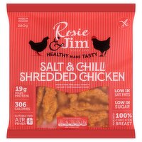 Rosie & Jim Salt & Chilli Shredded Chicken 380g