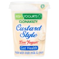 Irish Yogurts Clonakilty Custard Style Live Yogurt 450g